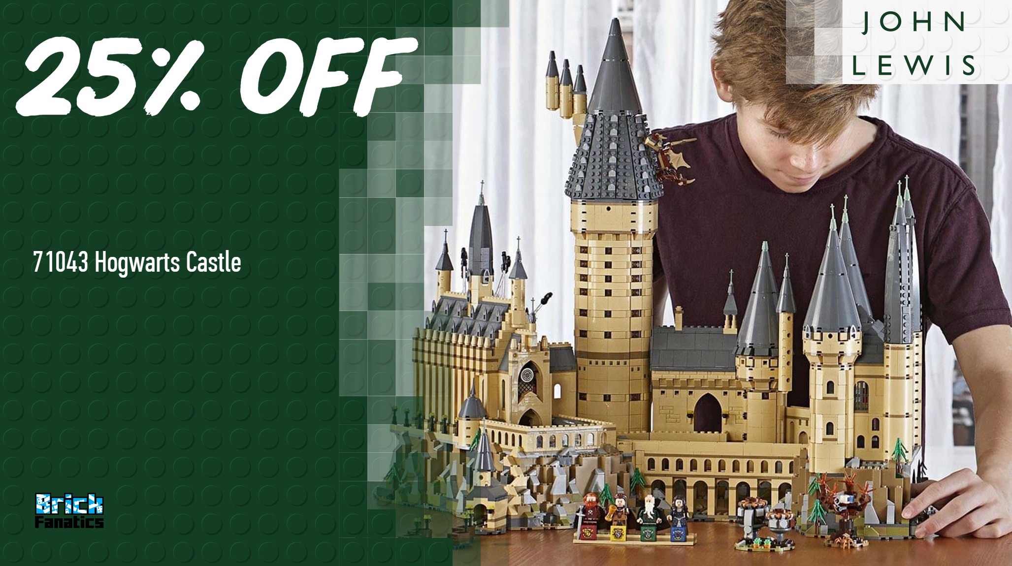 More than £100 off biggest LEGO Harry Potter Hogwarts Castle ever