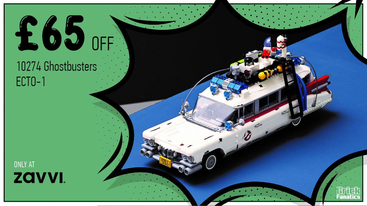 Save £65 on LEGO Icons 10274 Ghostbusters ECTO-1 while stocks last