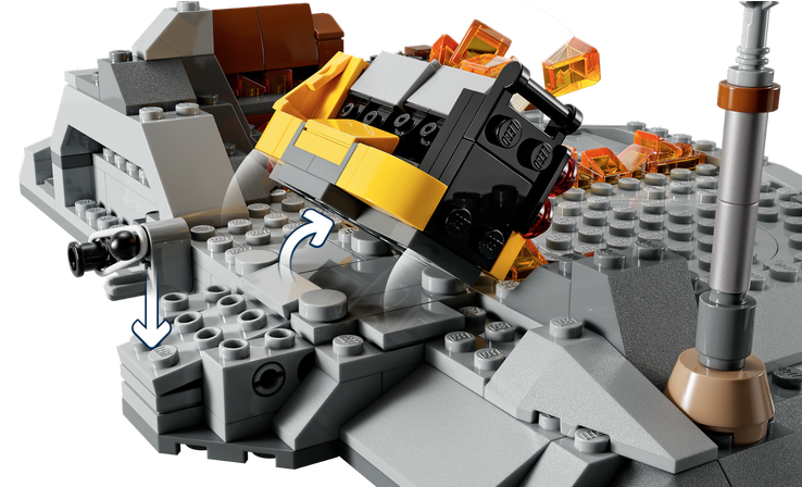 75334 Obi Wan Kenobi vs. Darth Vader 5