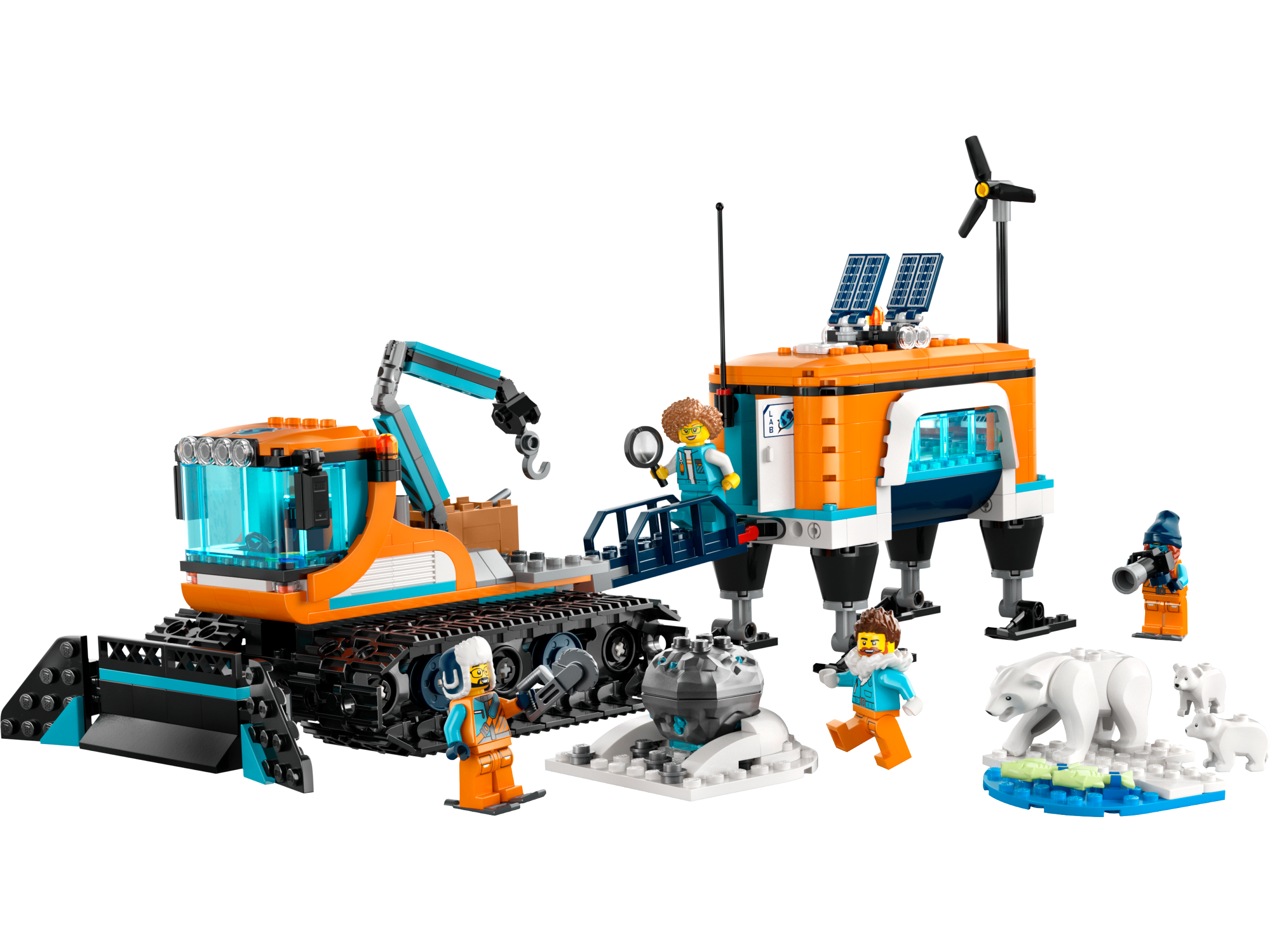 60378 Arctic Explorer Truck and Mobile Lab 1