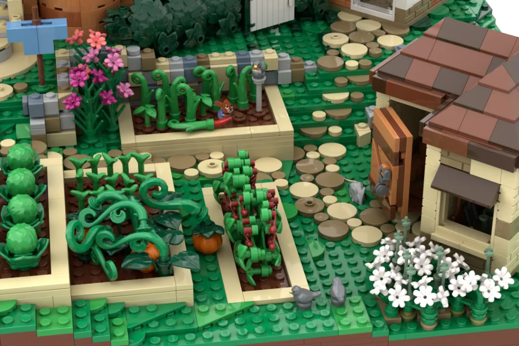 LEGO Ideas Peter Rabbit and the Garden 8 1024x683