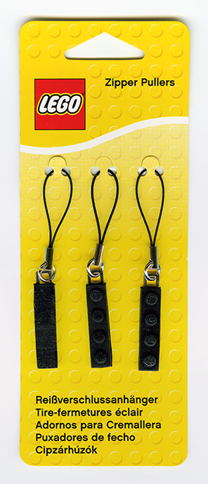 850414 1 Zipper Pullers Black