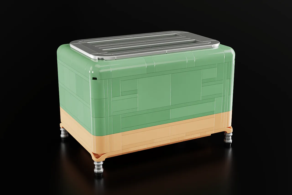 LEGO Ideas Vintage Toaster 3