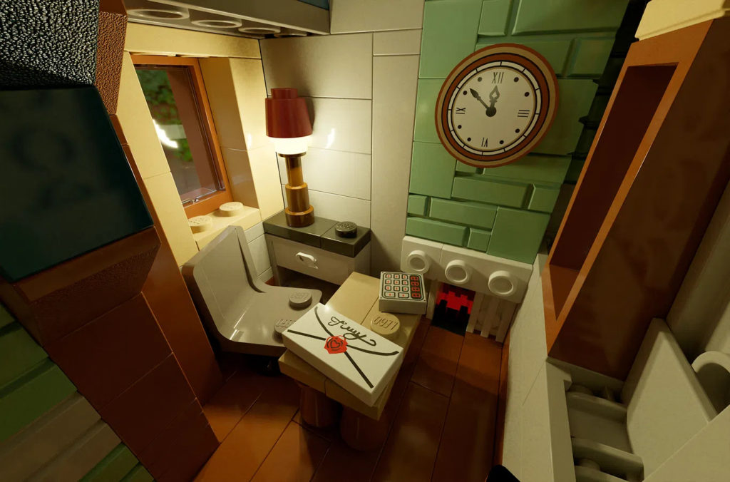 LEGO Ideas The house of chocolate interior 5