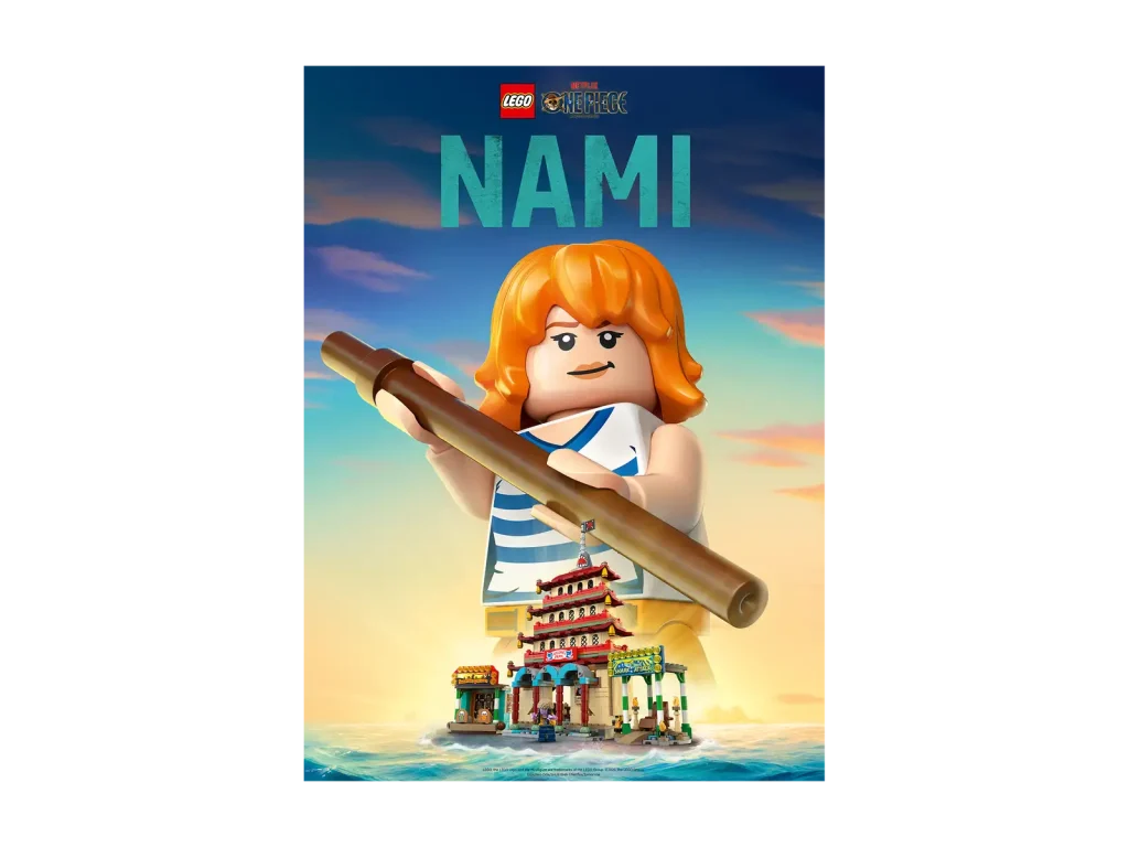 LEGO® ONE PIECE Nami Wallpaper  1024x768