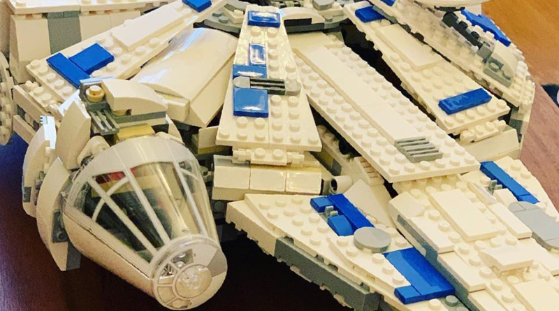 Soap actor Jack Shepherd builds LEGO Star Wars Millennium Falcon