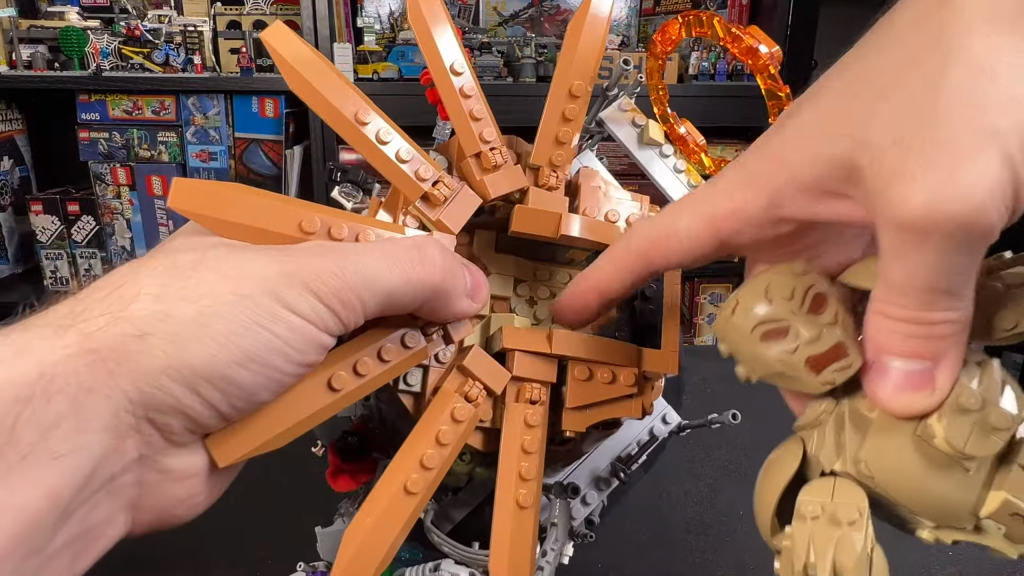 lego marvel 76161 spider man final battle 76280 sandman final battle combined minisuperheroestoday video 1 8 1024x576