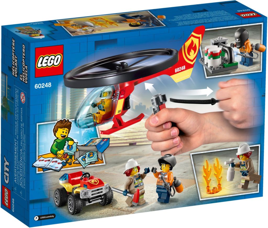 LEGO City 60248 Fire Helicopter Response 3