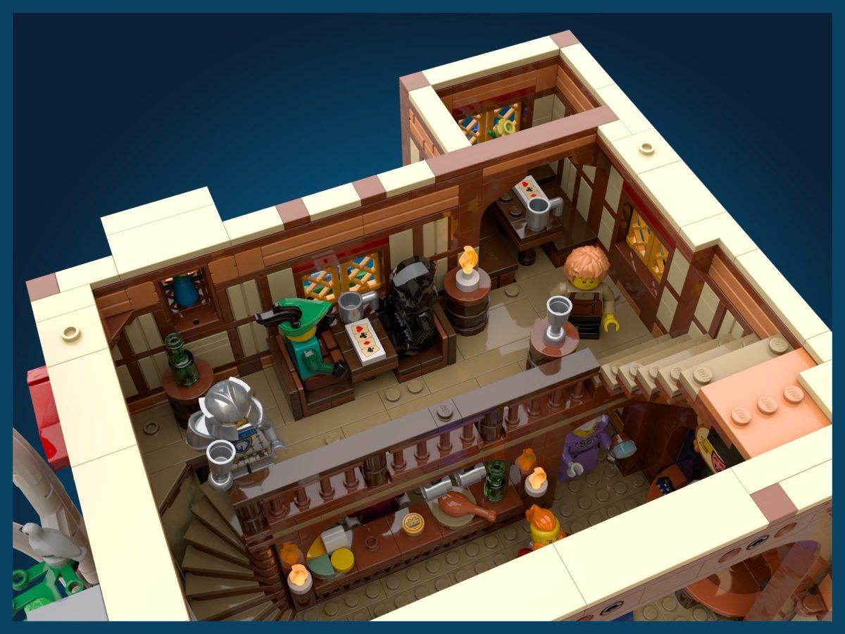 LEGO BrickLink Series 9 Sleepy Dragon Inn 7 1200x900