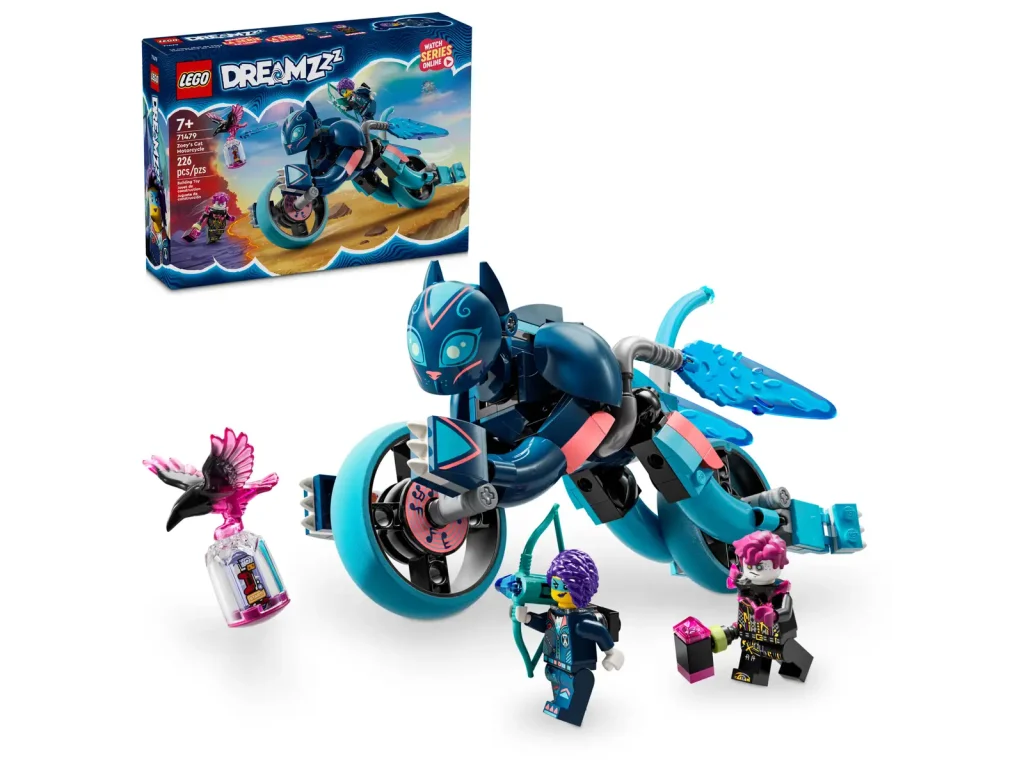 LEGO DREAMZzz 71479 Zoeys Cat Motorcycle 2 1024x768