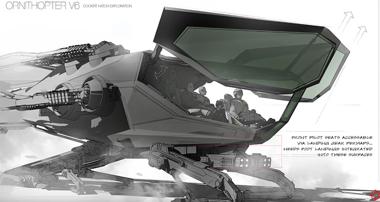 Dune Ornithopter 2