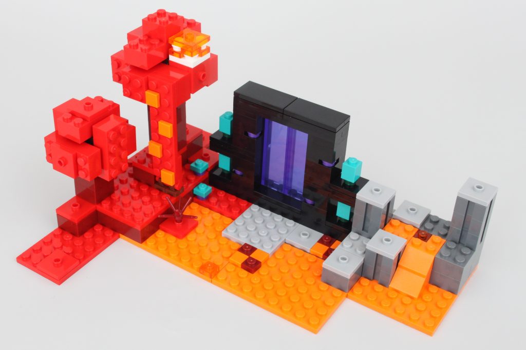 LEGO Minecraft 21255 The Nether Portal Ambush review 21 1024x682