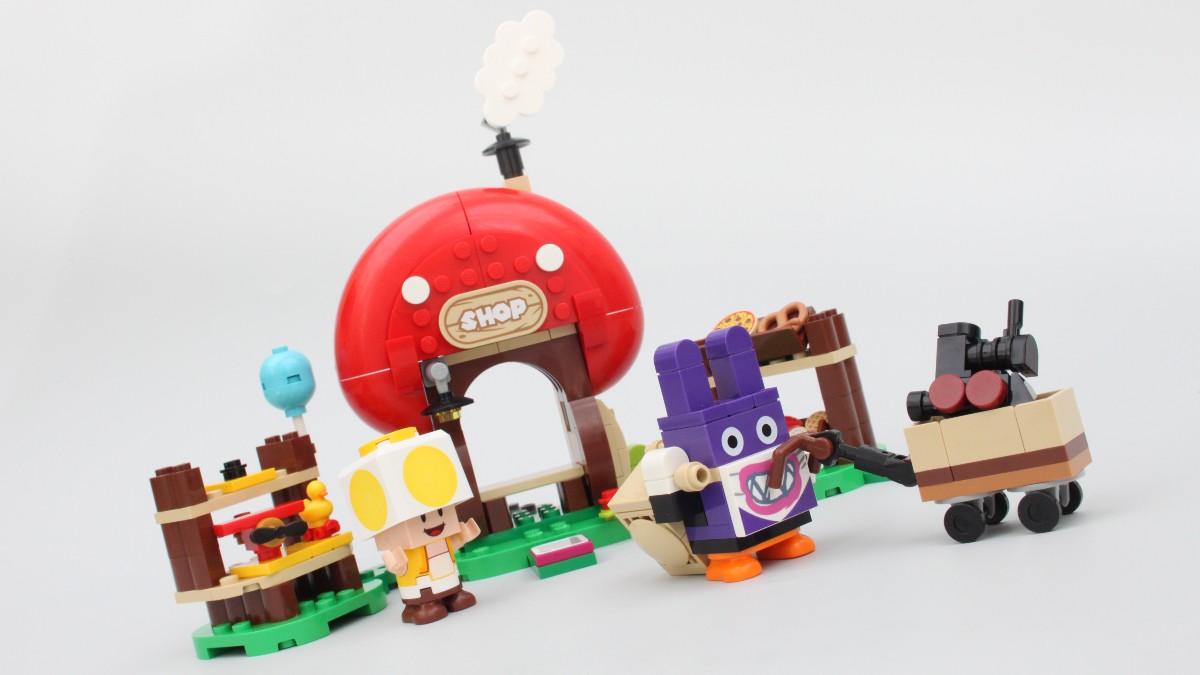 LEGO Super Mario 71429 Nabbit at Toad's Shop review