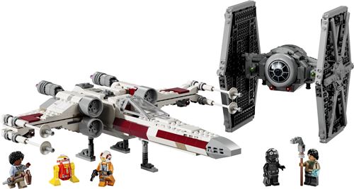 LEGO Star Wars Rebuild the Galaxy 75393 TIE Fighter et X Wing a combiner 1
