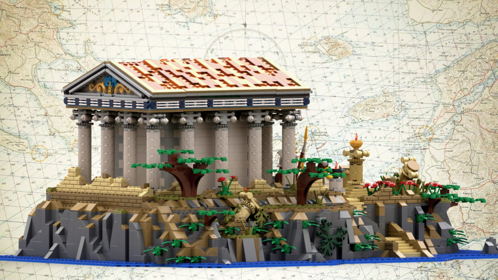 LEGO Ideas greek temple 1