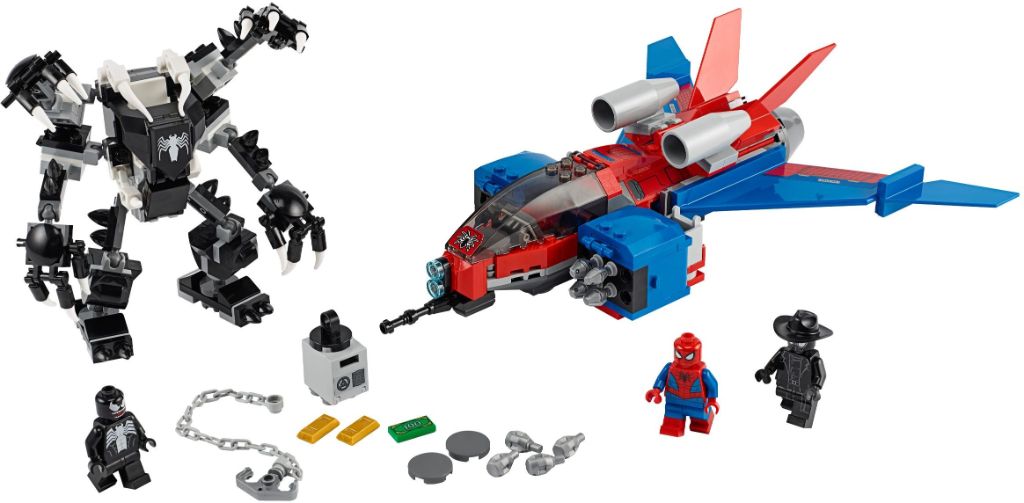 LEGO Marvel 76150 Spiderjet vs Venom Mech 1
