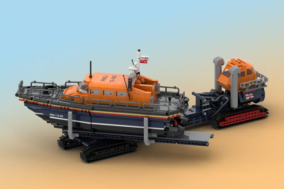 LEGO Ideas of RNLI Shannon Class Lifeboat 6