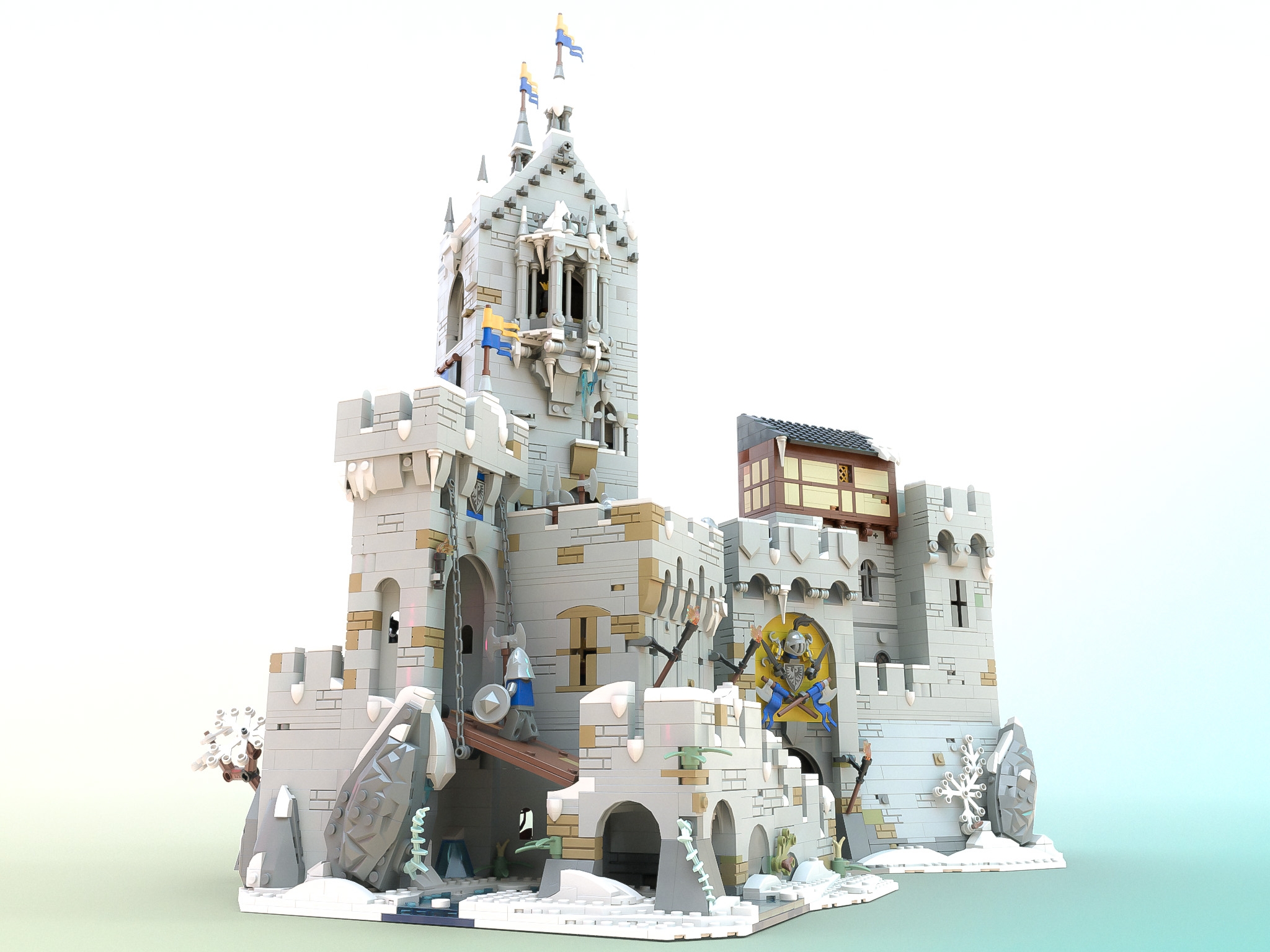 bricklink mountain fortress 1