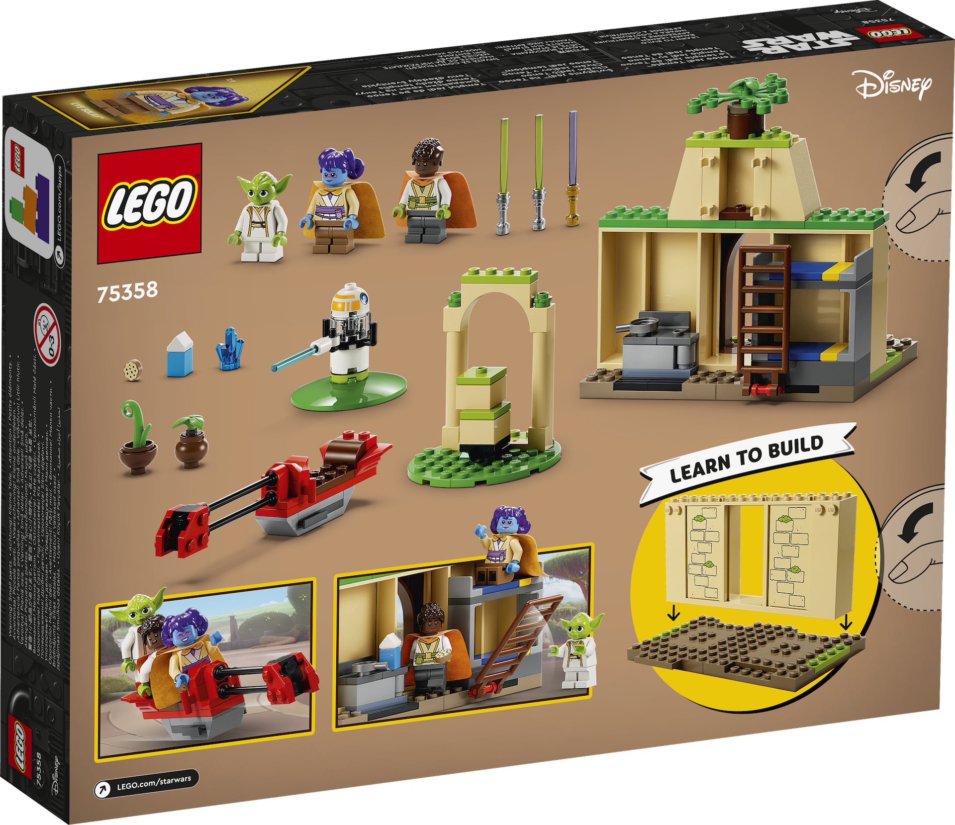 LEGO Star Wars 75358 Tenoo Jedi Temple 2