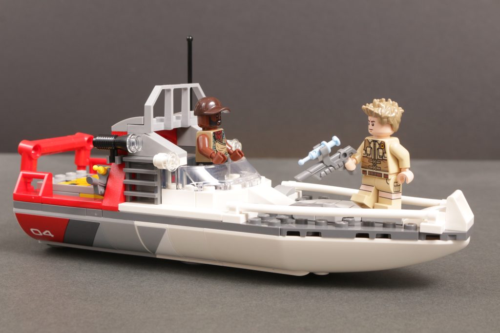 LEGO Jurassic World 79674 Brick Built Mosasaurus Boat Mission review 5 1024x683