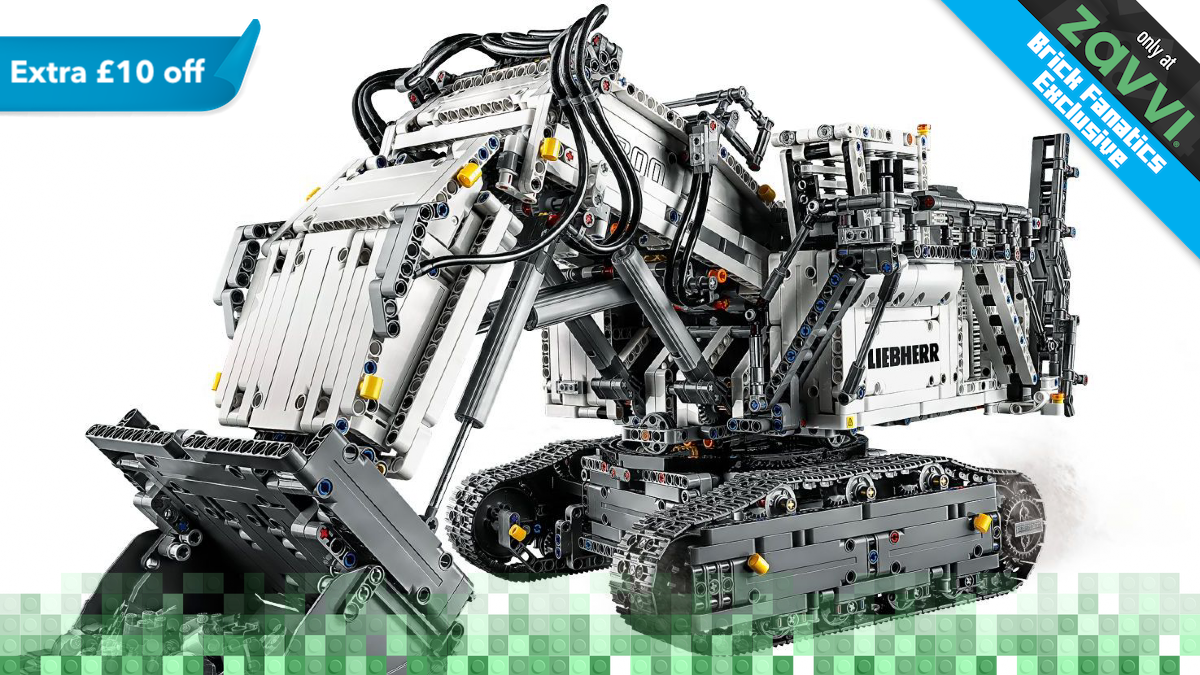 Save even more on the LEGO Technic Liebherr with exclusive code at Zavvi