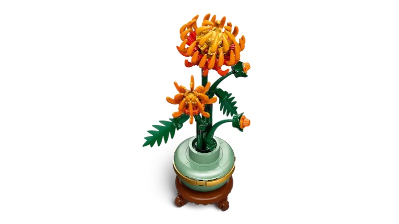 LEGO Icons 10368 Chrysanthemum 3