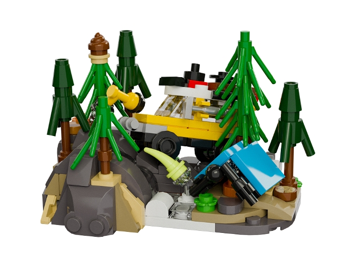 LEGO BDP Series 6 JAGAMAXs Off road Adventure mini build