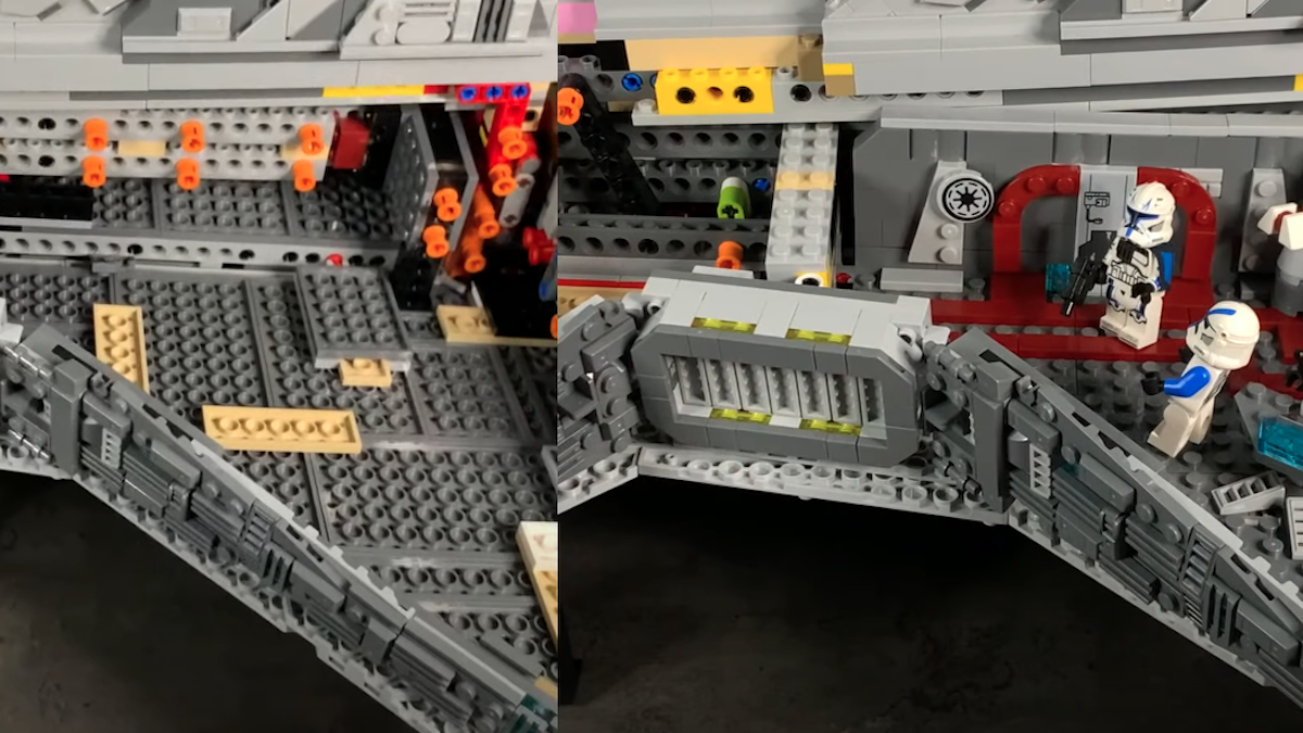 LEGO UCS Venator comes to life with custom interior build