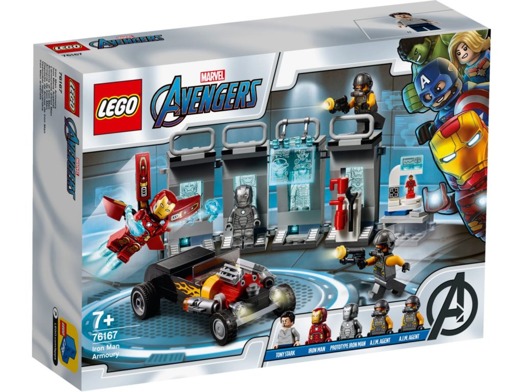 LEGO Marvel 76125 Hall of Armor 1