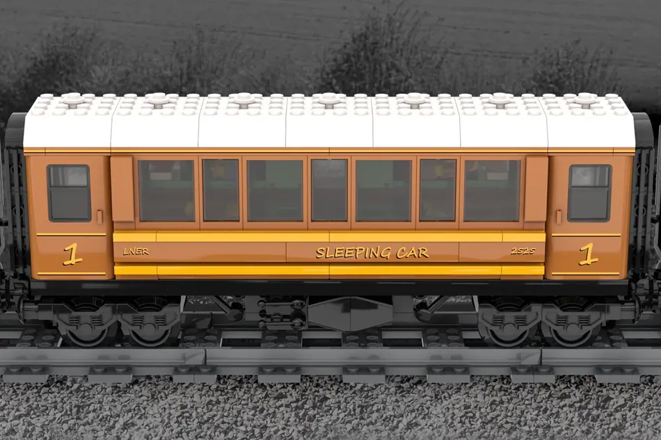LEGO Ideas Flying Scotsman LNER Class A3 4472 4 6 2 Pacific Steam Locomotive 8