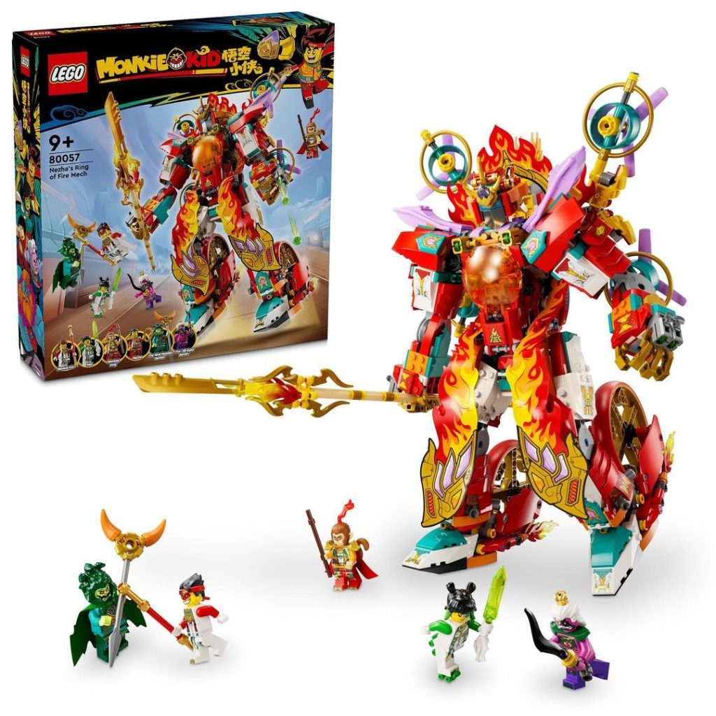 LEGO Monkie Kid 80057 Nezhas Ring of Fire Mech 1024x1024