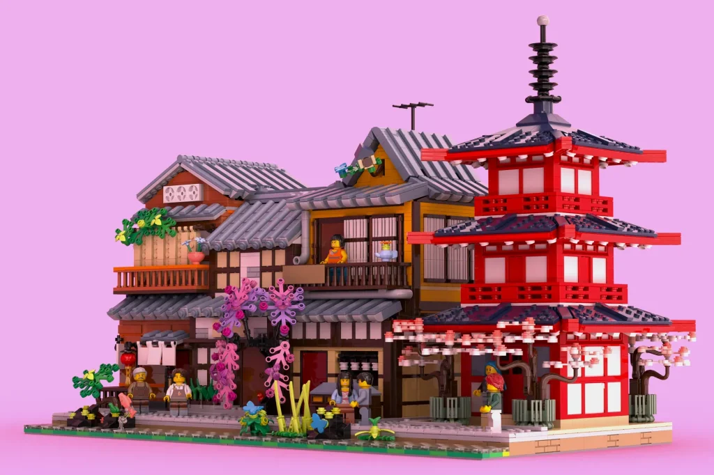 LEGO Ideas japanese village 2 1024x682