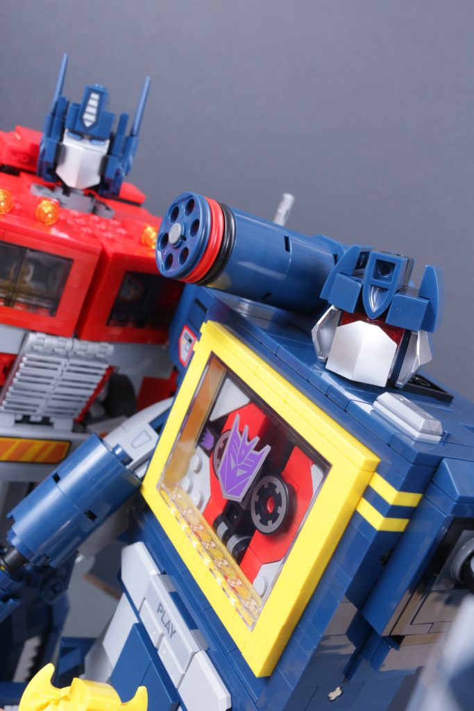 LEGO Icons Transformers 10358 Soundwave 10302 Optimus Prime comparison 20 683x1024
