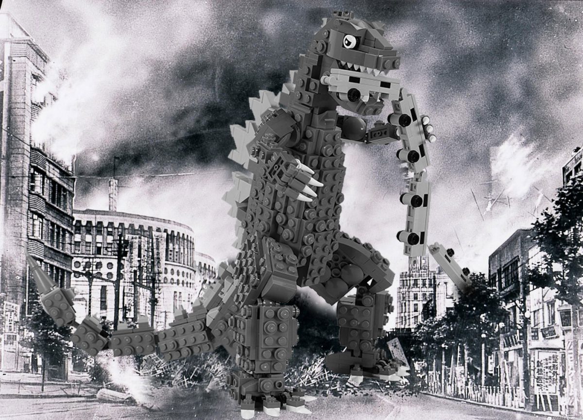 Brick Pic of the Day: Godzilla!