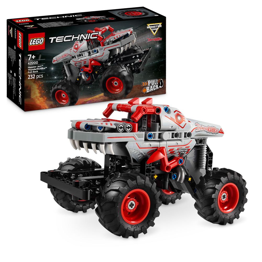 LEGO Technic 42200 Monster Jam ThunderROARus Pull Back 1