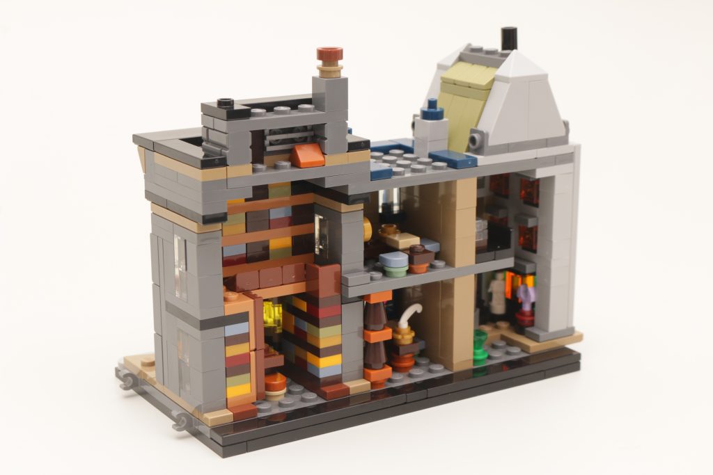 LEGO Harry Potter 76444 Diagon Alley Wizarding Shops review 104 1024x683
