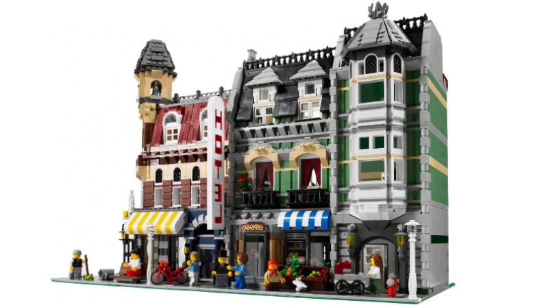 Could LEGO Ideas 21327 Typewriter drive down the price of 10185 Green Grocer?