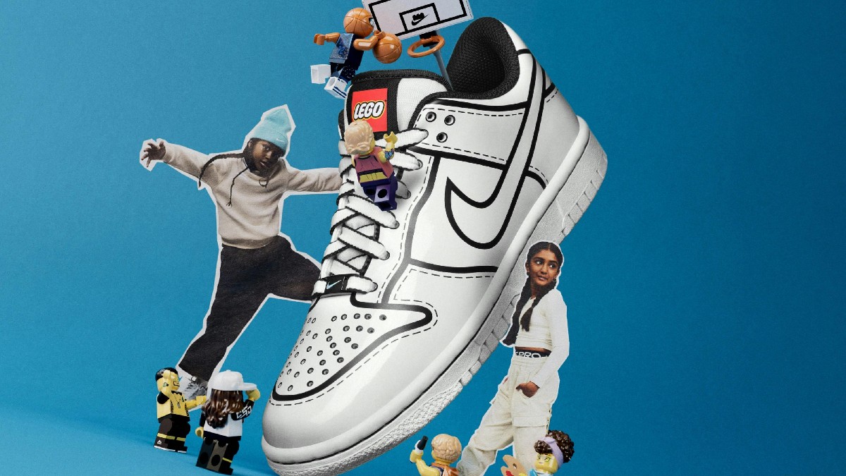 Second LEGO Nike sneaker spotted in official reveal