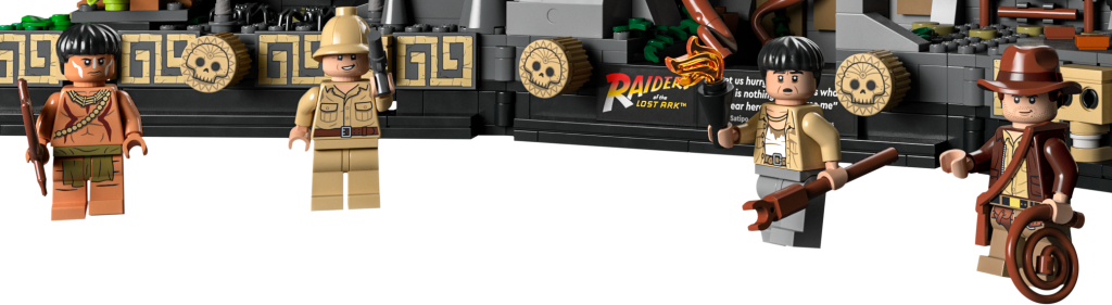 LEGO Indiana Jones 77015 Temple of the golden idol Minifigures 1024x281