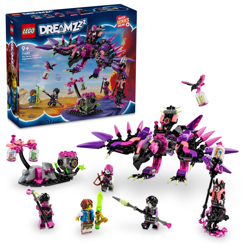LEGO DREAMZzz 71483 The Never Witchs Nightmare Creatures 1