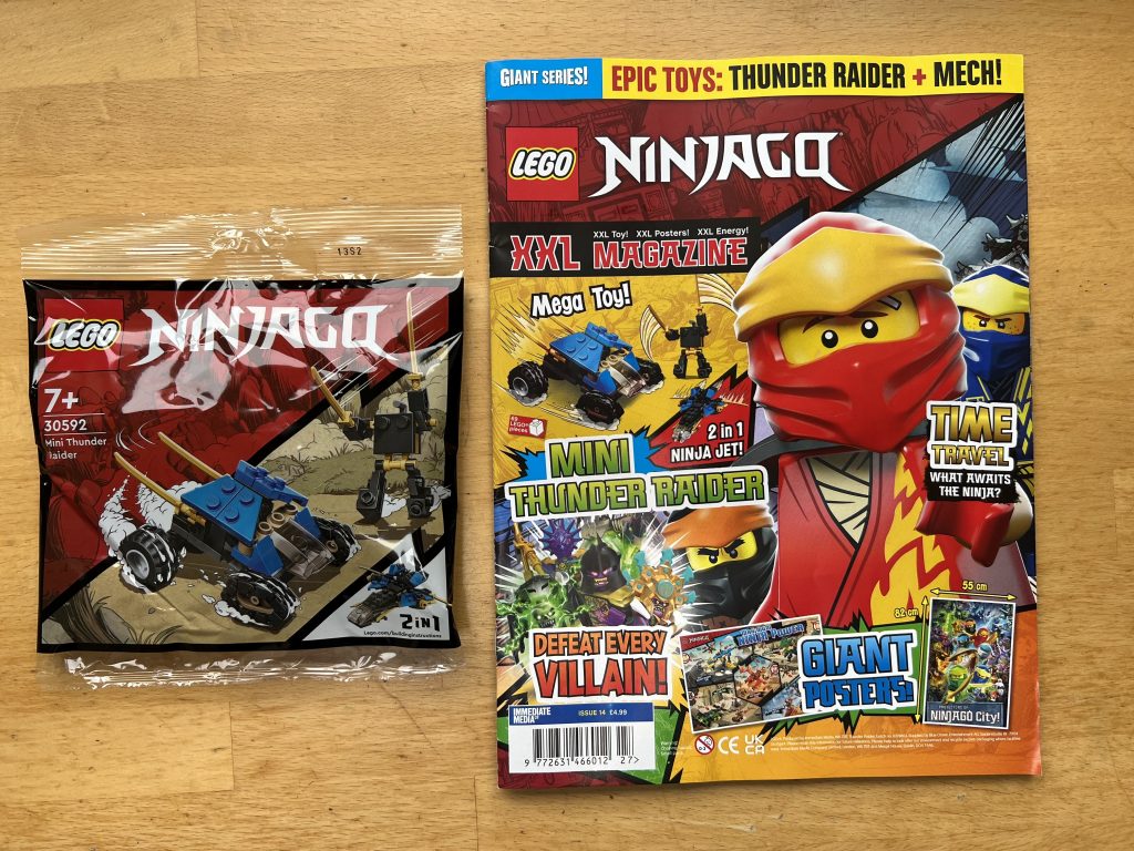 LEGO Giant Series magazine NINJAGO 1024x768
