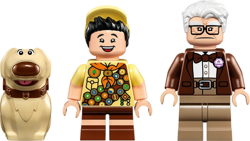 LEGO Disney 43217 Up House minifigures 1024x579