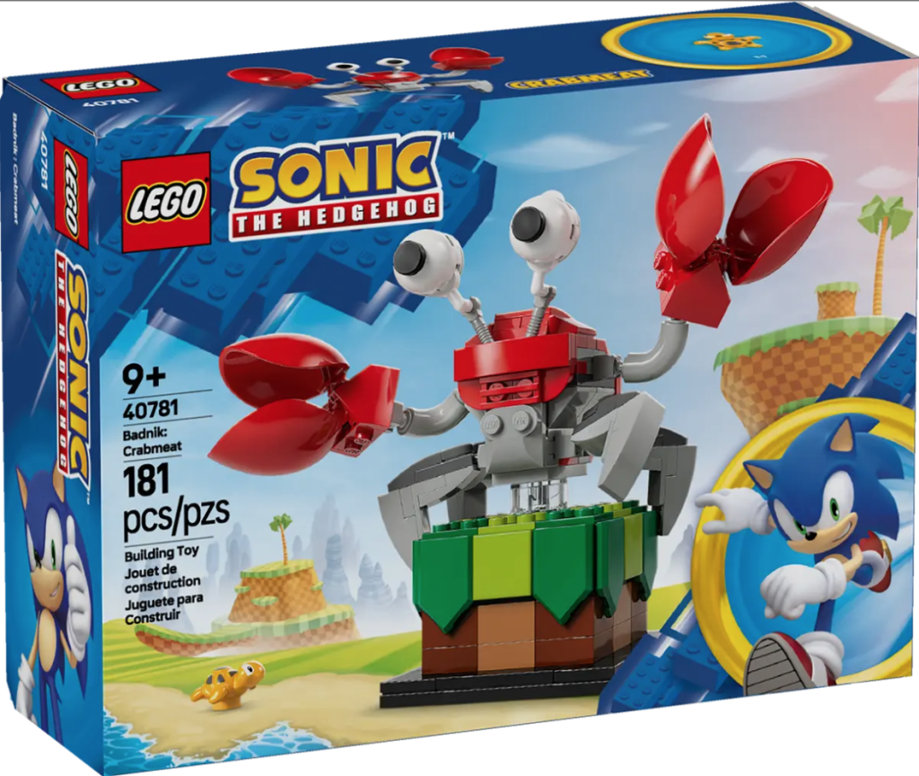 LEGO Sonic the Hedgehog 40781 Badnik Crabmeat GWP box front 1024x864