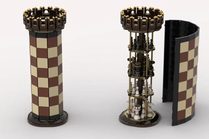 LEGO Ideas Tower Chess 1