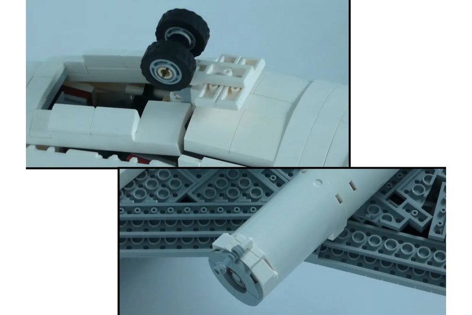 LEGO Ideas Nolinor Boeing 737 200 7