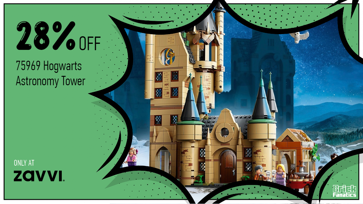 Grab a spellbinding 28% off LEGO 75969 Hogwarts Astronomy Tower at Zavvi