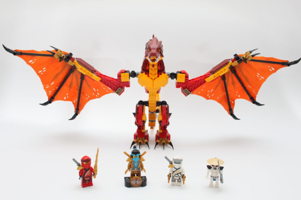 LEGO NINJAGO 71754 Fire Dragon Attack review 2 1024x683