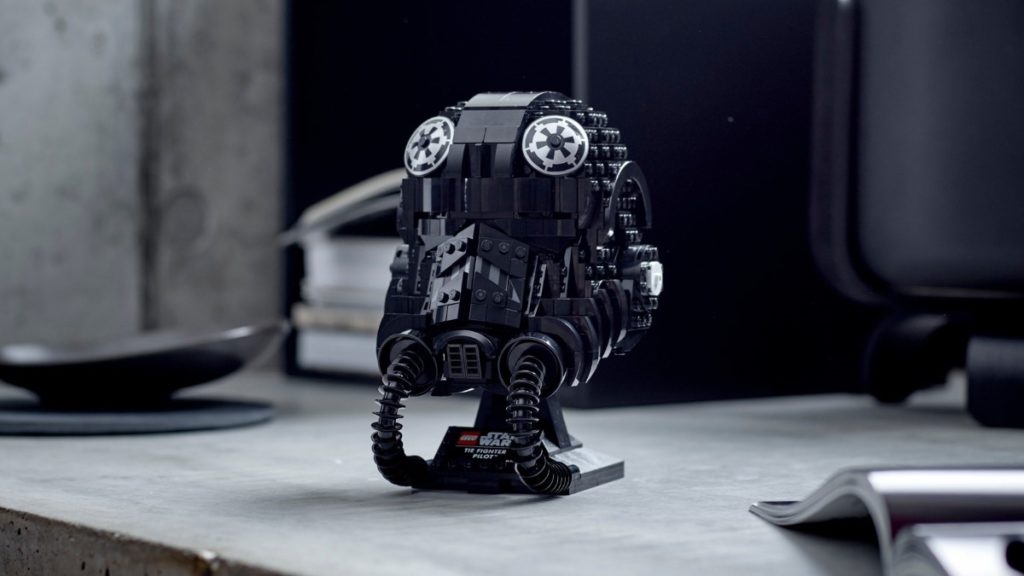 LEGO Star Wars 75274 TIE Fighter Pilot Helmet featured 2 1024x576