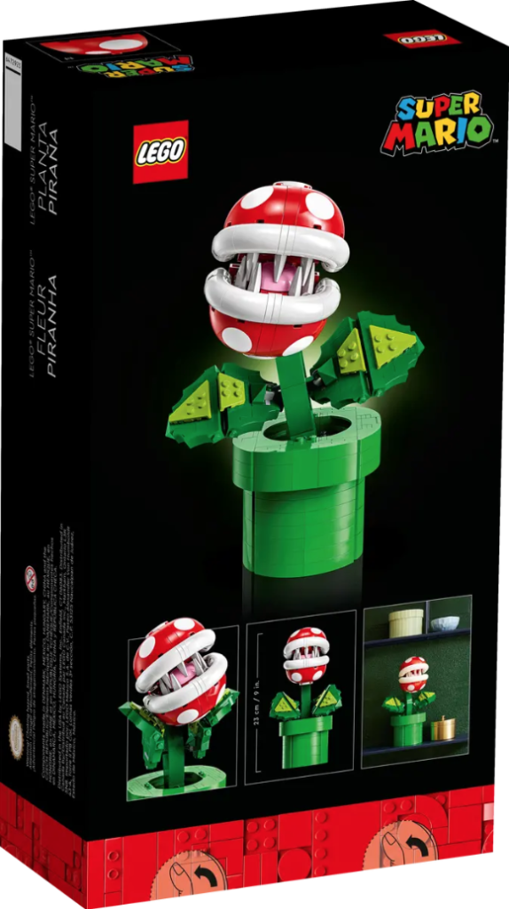 LEGO Super Mario 71426 Piranha Plant box back 574x1024