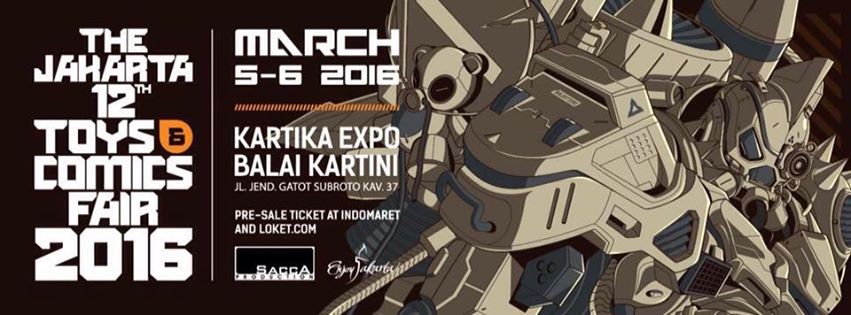 The Jakarta Toys and Comics Fair 2016 LEGO Displays